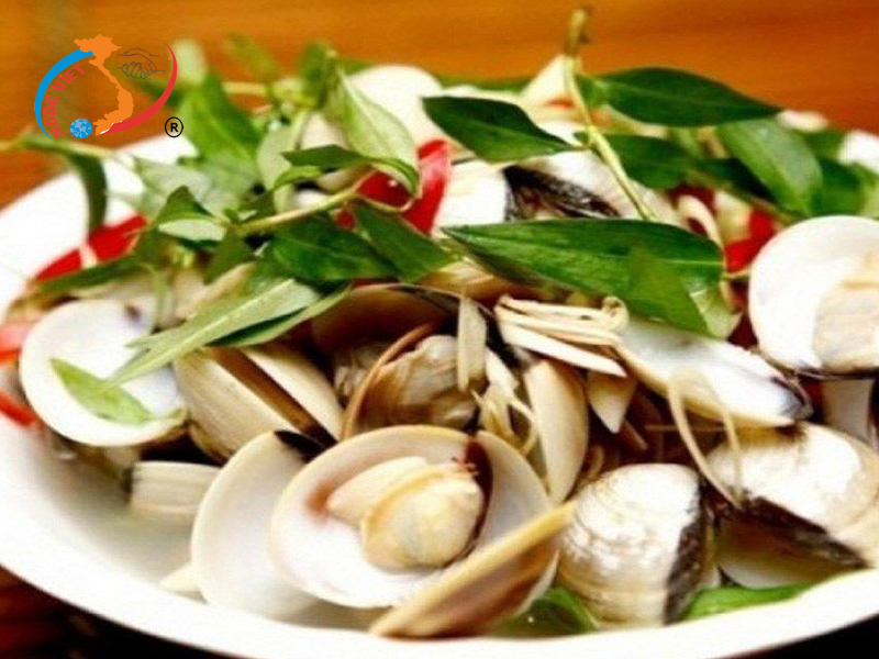 Nghêu hấp rượu Nghêu hấp rượu