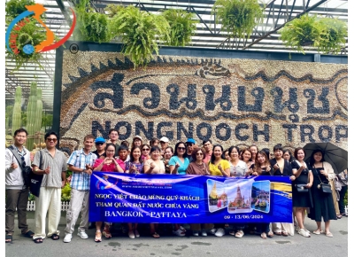 Tour Thái Lan 2/6/2024 - Ngọc Việt Travel & Event